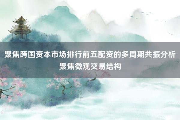 聚焦跨国资本市场排行前五配资的多周期共振分析聚焦微观交易结构